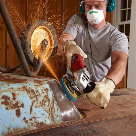 cleaning a rusty metal box|removing rust from metal remote.